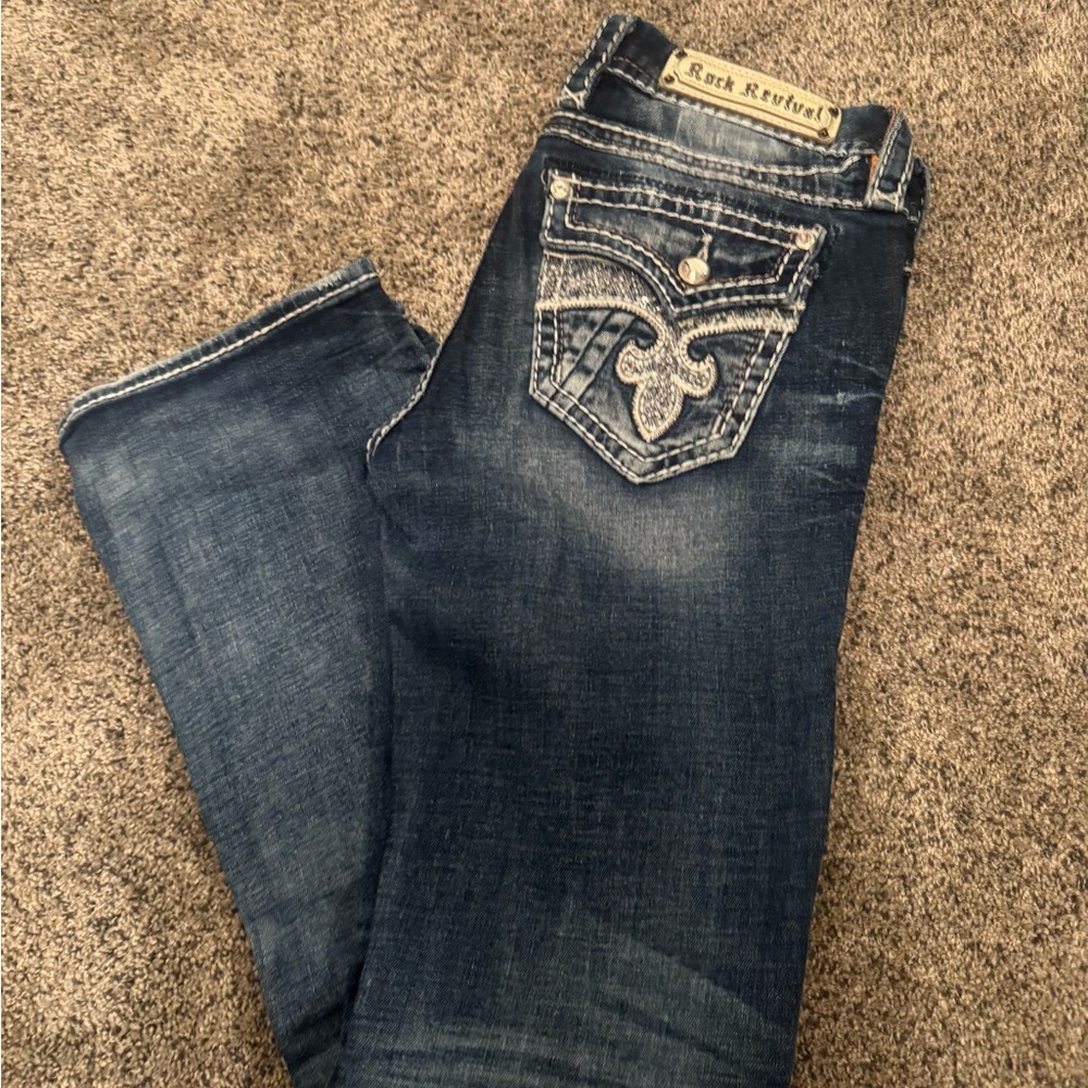 Rock Revival Blue Boot Cut Jeans